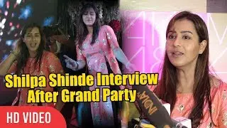 Shilpa Shinde Interview After Party | Rashmi Sharma's Grand Party | Bigg Boss 11 Winner Party