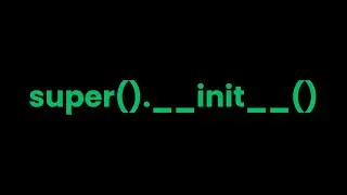 Understanding super() in Python OOP