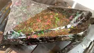 PROSES PEGECORAN CARBON FORGED TAHAP II #otomotif #carbon #tutorial #fypシ
