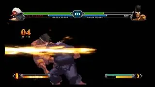 King of Fighters XIII HD into Super into MAX Drive Cancel