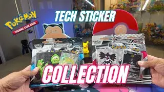 Black Bolt & White Flare Tech Sticker Collection