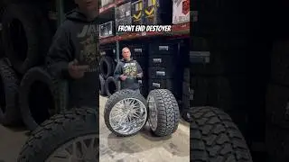 26x16 American Force Frost wheels 35x15.50x26 Fury MT Tires