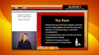 Dry Eyes in the Elderly