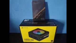 Unboxing Fonte Corsair cx650f rgb e sdd Zadak 512gb / Pe&ccedil;as de um novo pc chegando / Montech Air100