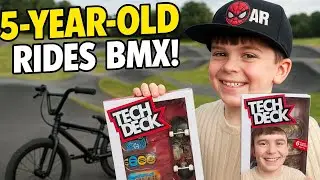 Tiny Rider, HUGE Skills! 🤯 5-Year-Old Conquers Pump Track at Prevail