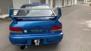 Walk around my subaru impreza wrx sti type ra v6 converted