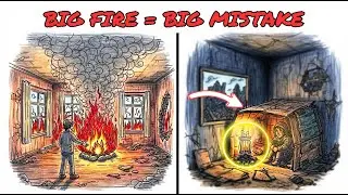 BIG FIRE = BIG MISTAKE: Surviving a Grid-Down Winter