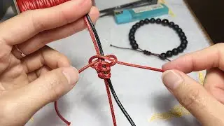 How to Braid / Make a Slide Knot for Drawstring Jewelry | Part One