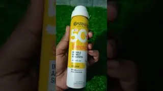 Garnier sunscreen spray bottle #dancehall #remix #newmusic #music #beautifulfolksong #musicgenre