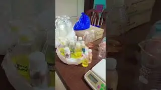 Making a perfume process on Home...#perfume#cosmetics#