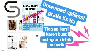 CARA MEMBUAT INSTA STORY KEKINIAN FULLPACK NO/BERGERAK DAN KEREN BANGET NATURE NYA
