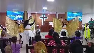Danzas cristianas de la  I.E.B.J.M PIRANÉ `` QUIÉN PODRÁ``