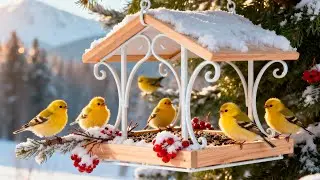 ✨Winter Birdsong & Gentle Piano ❄️Relax and Unwind with Birds Singing | Music for the Healing Soul