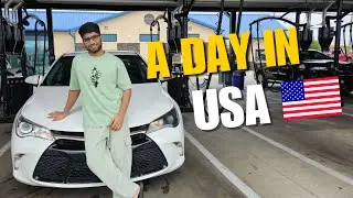 Car Wash chesam + Walmart lo Shopping 😜 | Day 4 in USA | Telugu Vlog