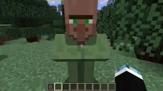 Minecraft snapshot 16w32b зеленый житель wtf