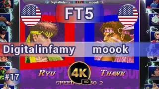 SSF2X - 🇺🇸 Digitalinfamy vs moook 🇺🇸 FT5 / 4K 60 FPS #ssf2turbo #ssf2x #team99hits #t99h #fightcade