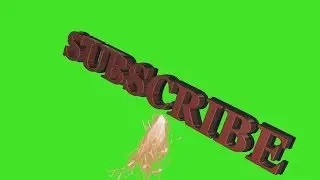 Green Screen Subscribe Intro Outro