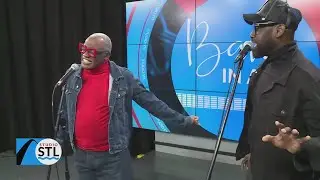 St. Louis music man Brian Owens and his dad stop by to sing Tim a song!