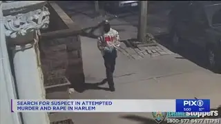 Harlem community searching for man wanted for attempted murder, rape