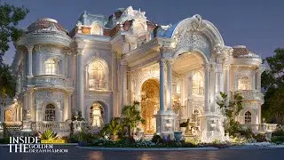 Inside the Golden Dream Mansion | Luxury Fantasy Palace 4K