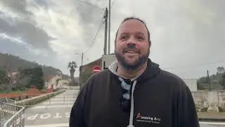 PONTE RETIRADA DEVIDO AO RISCO DE QUEDA EM COIMBRA