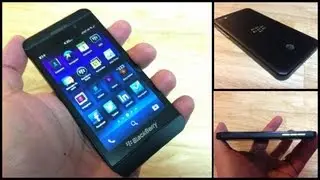 Unboxing BlackBerry Z10 - primeras impresiones