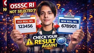 I Thought I Failed OSSSC RI&hellip; Until I Checked My NEW Roll Number!&rdquo;