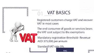 VAT in Real Estate Field of UAE | Quick Slide | RAG
