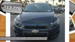 2016 Chevrolet Sonic Homestead FL 4117475