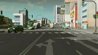Drive through town - Cities: Skylines