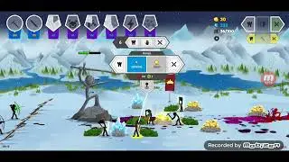 Stick War III Campaign - Level 9 Insane Mode Techless + Pre-Level 10 Cards (06-10-2024)