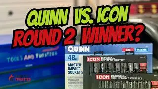 🔥Who Wins? ICON VS. QUINN: Round 2! IMPACT SOCKETS🔥  Harbor Freight Tool War.  #harborfreight #icon