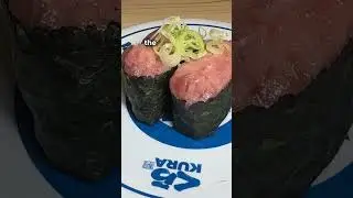 World's LARGEST Revolving Sushi in Restaurant Tokyo Japan #shorts