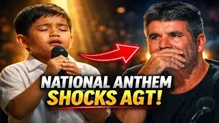 Young Filipino Boy Silences AGT with National Anthem | Simon Cowell Emotional | Standing Ovation