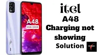Itel A48 cherging not showing solution#itel #infinix #redmi #charger #problem #solution