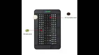 Jade and Tourmaline Heating Pad for Back Pain Relief