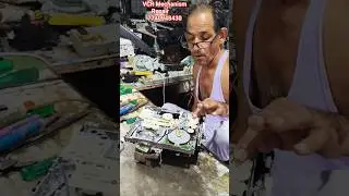 VCR Mechanism Repairing Service Centre Shop #vcr #vhs #mechanism #repairing #Center #old #retro