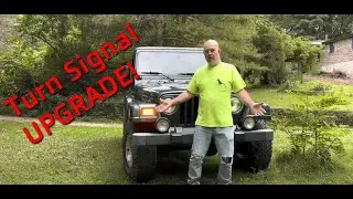Jeep Wrangler Turn Signal Bulb Replacement *LED BULB Upgrade* #jeepwrangler