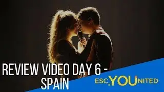 Eurovision 2018 -  Alfred & Amaia -  Tu canción (Spain Rehearsal reaction)
