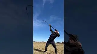 Slow Motion pendulum cast. Tiro p&eacute;ndulo en c&aacute;mara lenta #longcasting #fishing #abugarcia