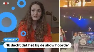 Brand bij show van Lisanne Dijkstra: 'Blij dat iedereen veilig is'