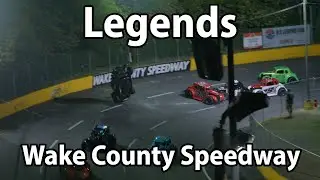 Olivia Murray rollover crash! (Zack Brown In-Car Replay) - Wake County Speedway - 5-10-2024