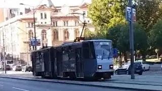 GSP Belgrade ČKD Tatra KT4 trams August 2016