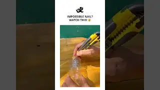 IMPOSSIBLE NAIL WATCH THIS! 🤯 #diy