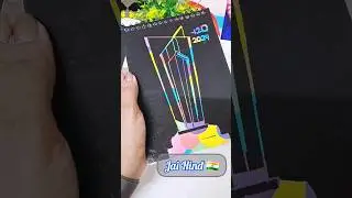 Unique T20Worldcup art #shorts#viral#t20#india