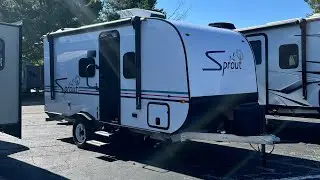 PRE-OWNED SPOTLIGHT! Used 2025 Keystone Sprout 15RBS at Veurinks RV Center in Grand Rapids, MI