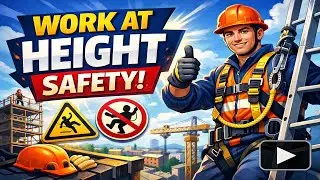 Work At Height Safety | Fall Protection | Height Hazards | Ladder Safety | Scaffolding Safety