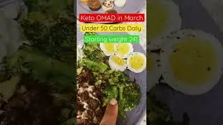 KETO OMAD What I Ate In A Day 🍳🥩 Yummy Weight Loss Food!! #intermittentfasting #weightlossjourney