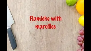 How to cook - Flamiche with maroilles