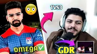 Omega 1vs3 team gods reign🙄 CG vs GDR Fight ✅@CarnivalGamingg